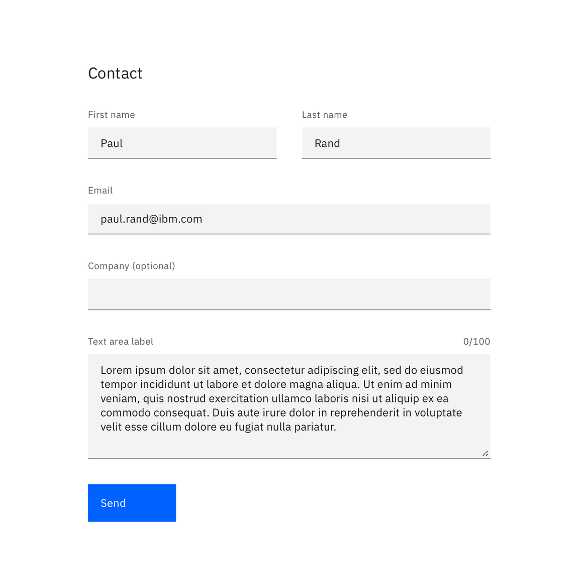 Primary button alignment in Forms
